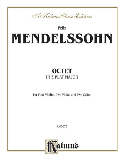 Octet Op 20 E Flat 4 Violin/2 Viola/2 Vc