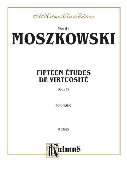Etudes 15 Op 72 Piano