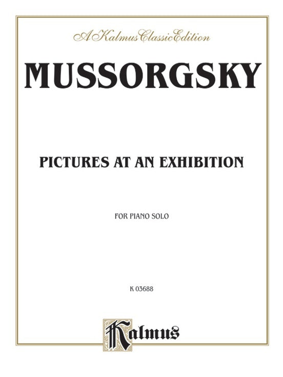 Pictures At An Exhibition Piano