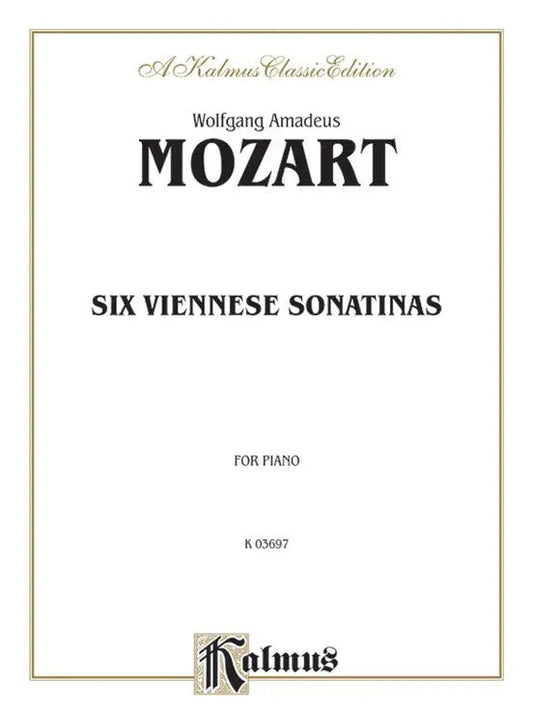 6 Viennese Sonatinas for Piano - Mozart - Kalmus K03697