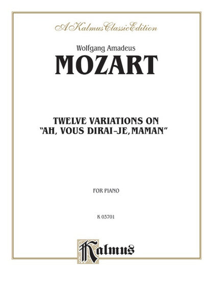 Varahdirais Je Maman Piano Sheet Music