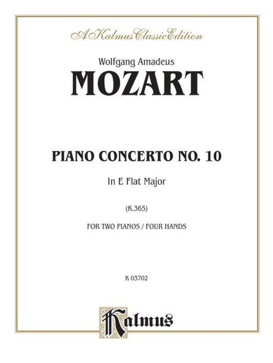 Piano Concerto No 10 K365 2P4H