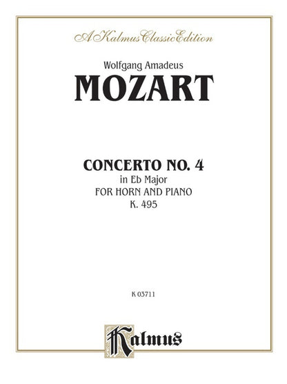 Horn Concerto No 4 K495