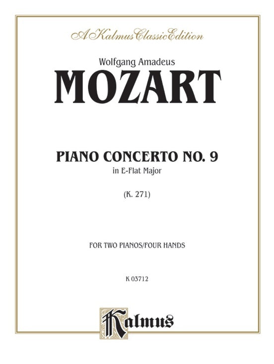 Piano Concerto No 9 K271 2P4H