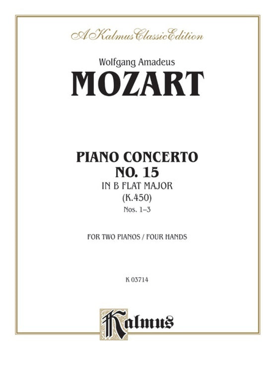 Piano Concerto No 5 K450 2P4H