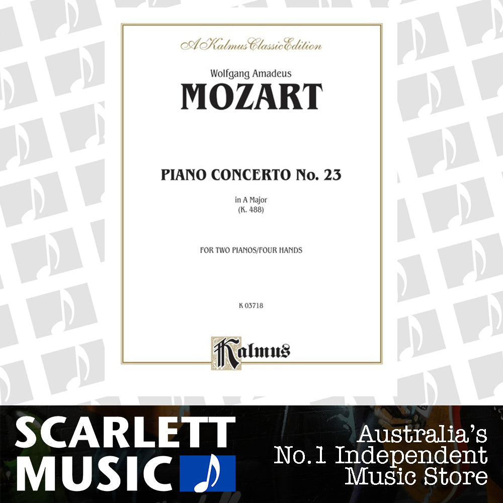 Piano Concerto No 23 K488 2P4H — view 2