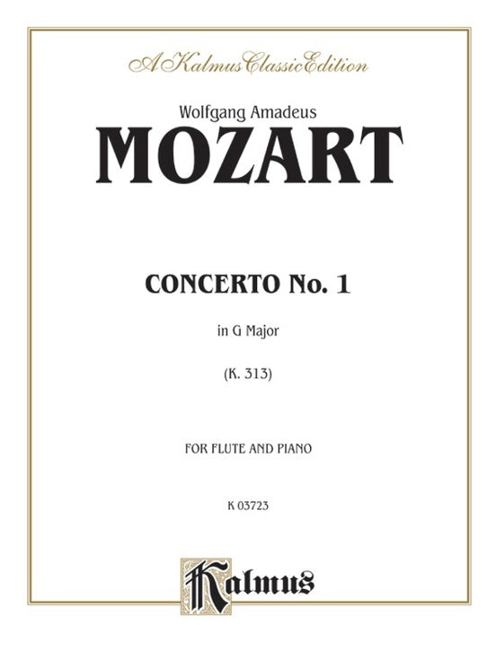 Flute Concerto No 1 K313