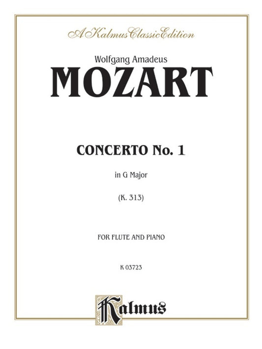 Flute Concerto No 1 K313