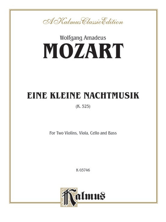 Eine Kleine Nachtmusik 2Violin/Viola/Vc/Db