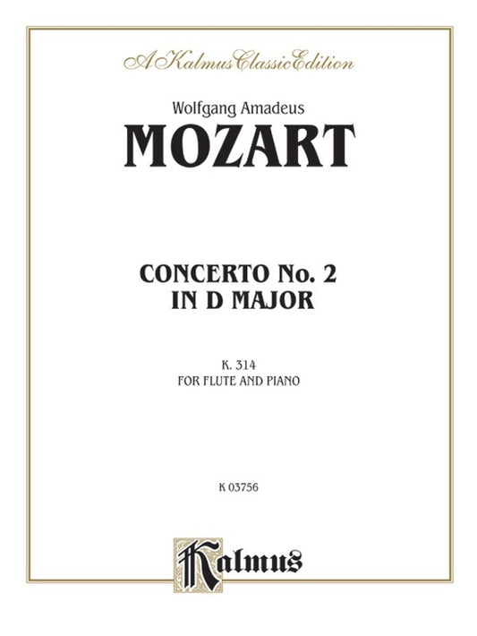 Flute Concerto No 2 K314
