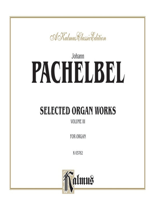 Organ Works Book 3 Chorale Preludes