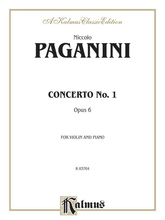 Violin Concerto Op 6 No 1 Sheet Music