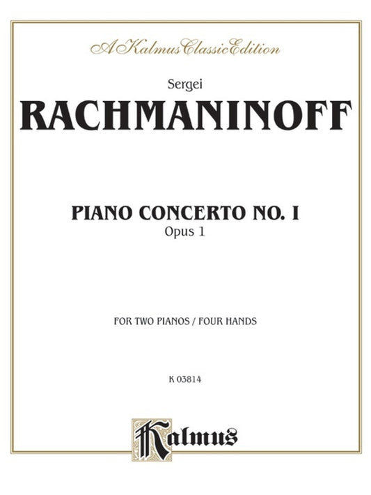 Concerto No 1 Op 1 F Sharp Min 2P4H