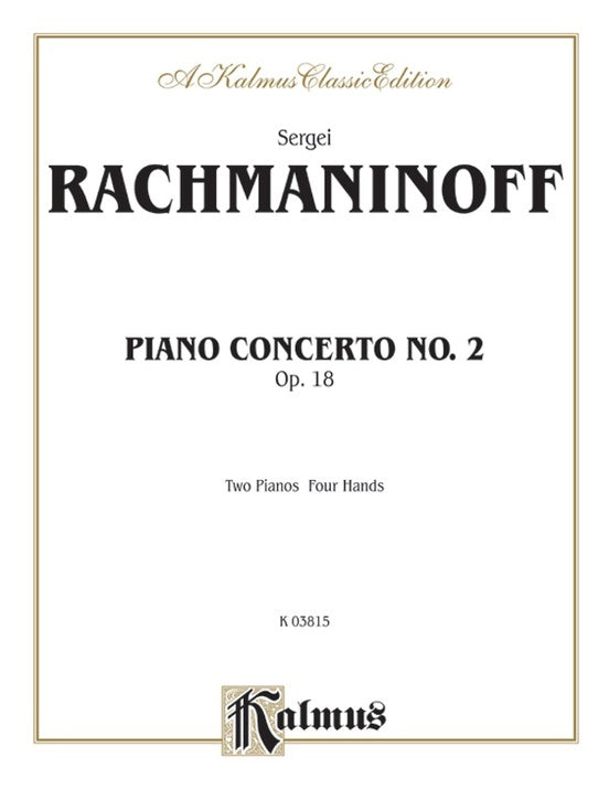 Concerto No 2 Op 18 C Min 2P4H