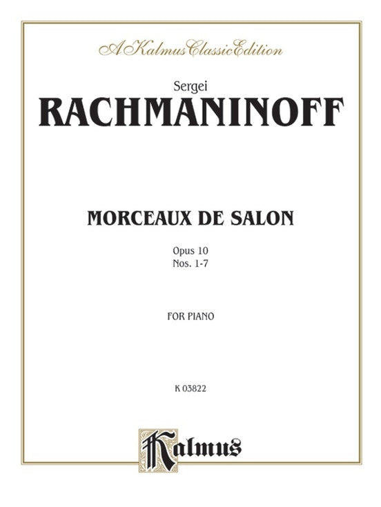 Piano Pieces Op 10 No 1 To 7