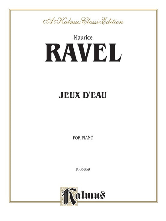 Jeaux Deau Piano