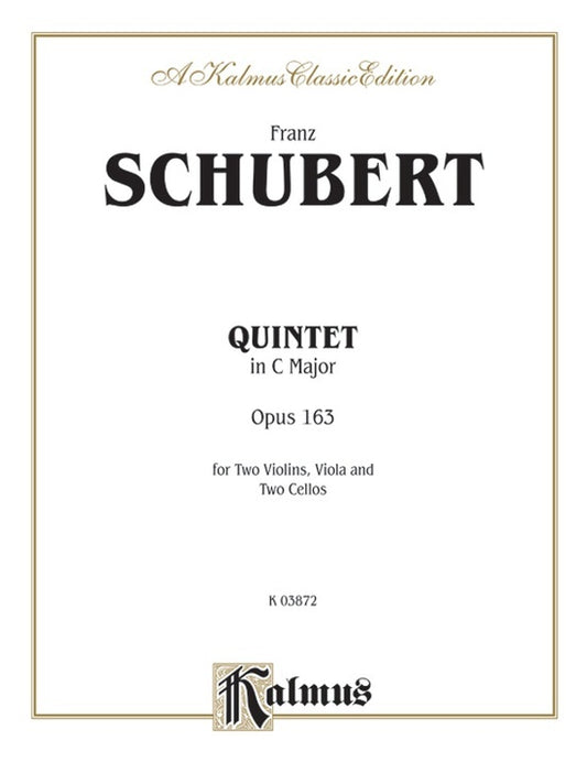 String Quintets Op 163 - Chamber Sheet Music