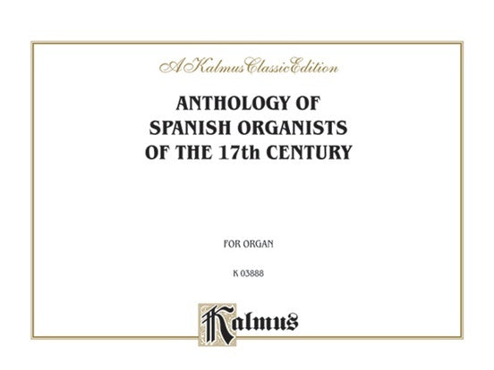Anthology of Spanish Organists Sheet Music