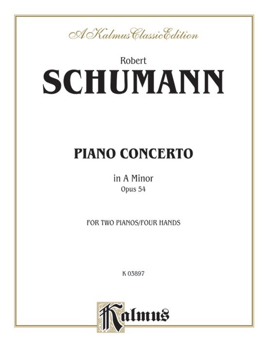 Concerto A Min Op 54 2P4H