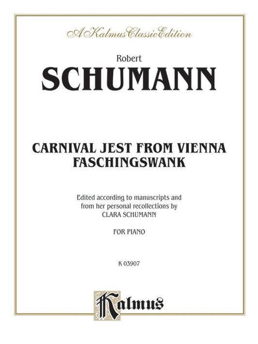 Faschingstanz Schwank Piano Sheet Music