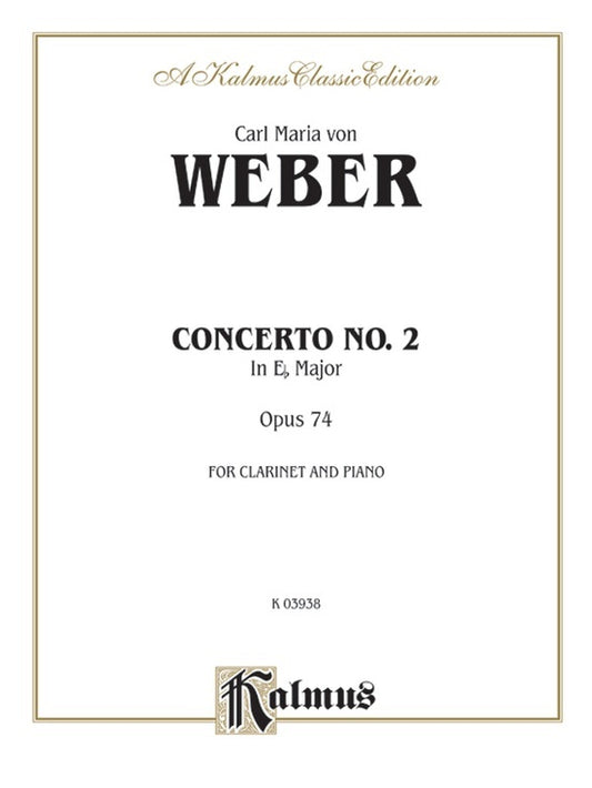 Clarinet Concerto No 2 Op 74