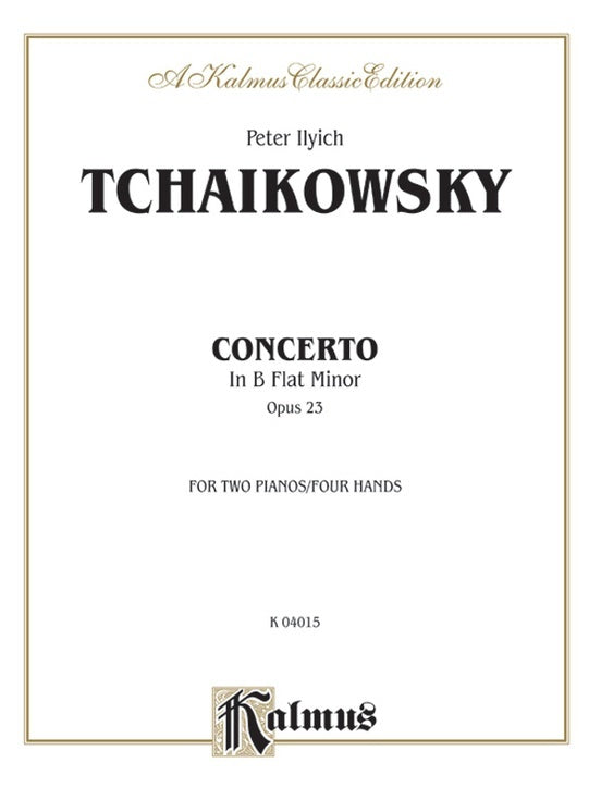 Concerto No 1 B Flat Min Op 23 2P4H