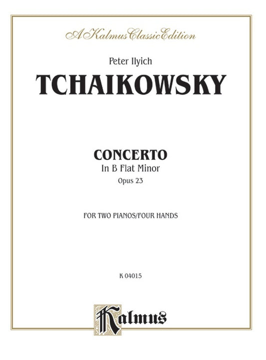 Concerto No 1 B Flat Min Op 23 2P4H