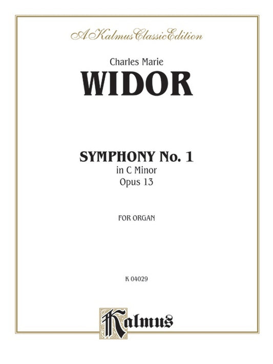 Symphony No 1 for Organ Sheet Music