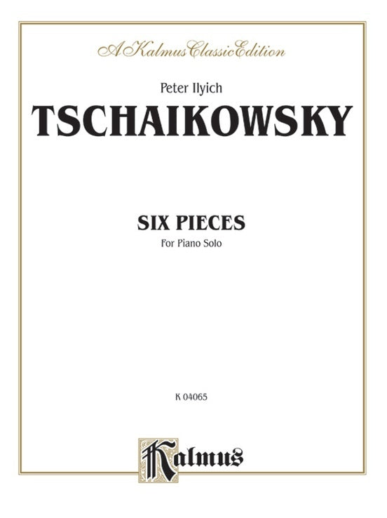 Six Pieces for Piano Solo Sheet Music
