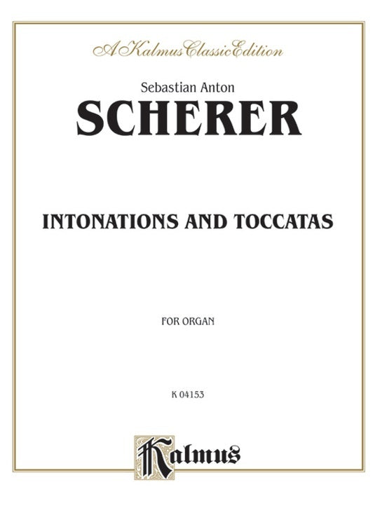 Intonation And Toccatas Org