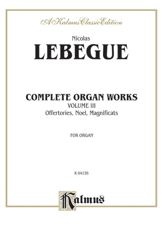 Organ Works Book 3