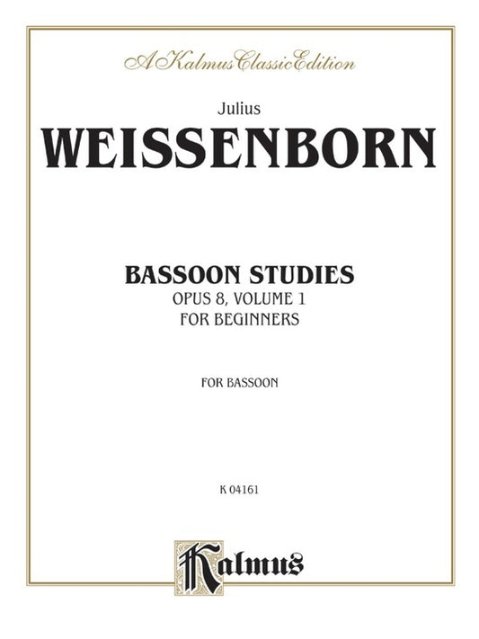 Bassoon Study Op. 8 Sheet Music