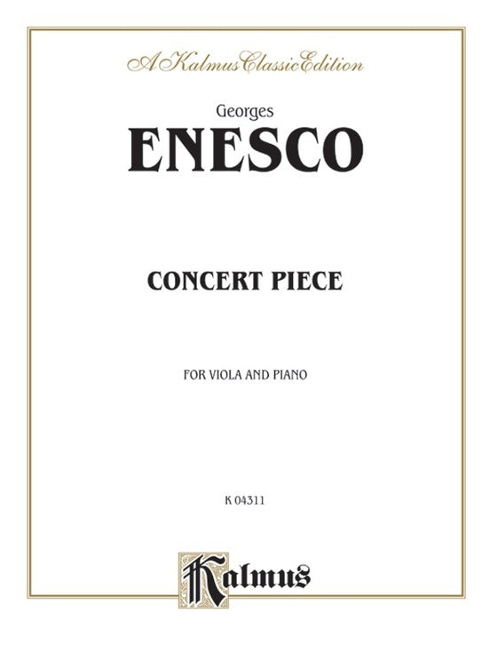 Concert Piece Viola/Piano