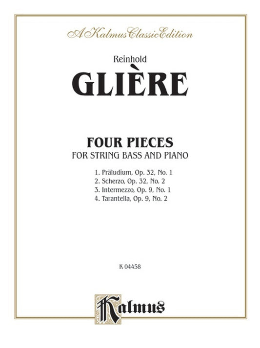 Pieces 4 Double Bass/Piano