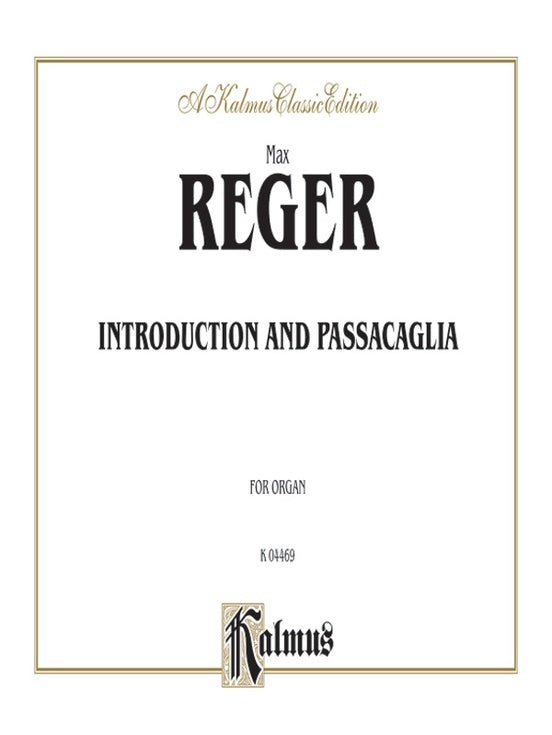 Intro And Passacaglia Org