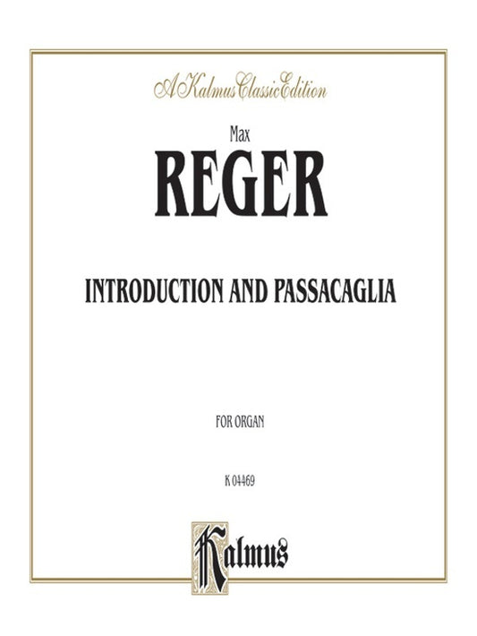 Intro And Passacaglia Org