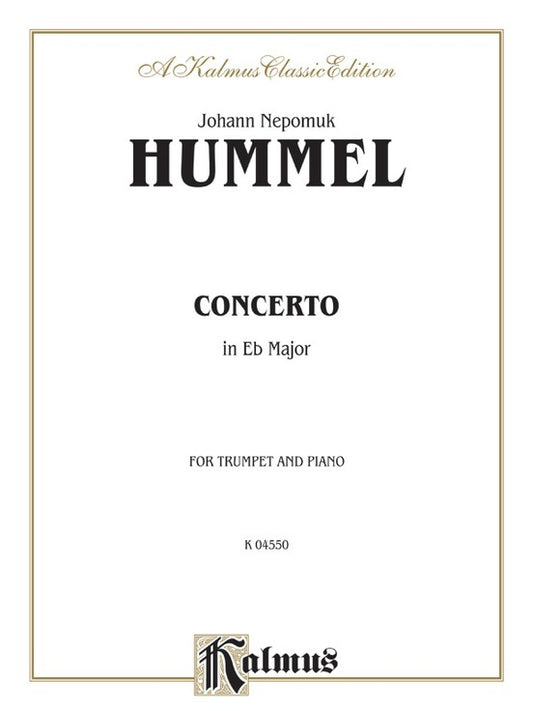 Concerto E Flat Trumpet/Piano