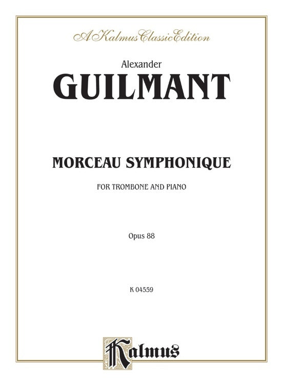 Morceau Symphony Trombone