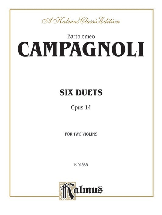 Duets 6 For Violin