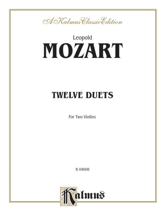 Duets 12 For 2Violin