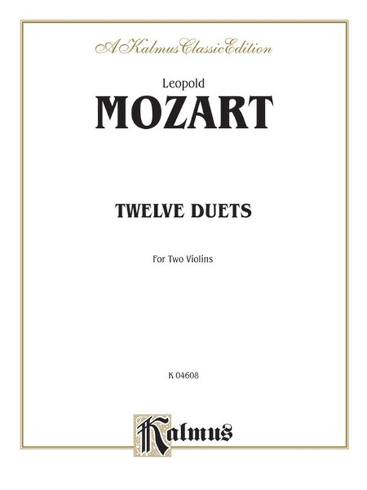 Duets 12 For 2Violin