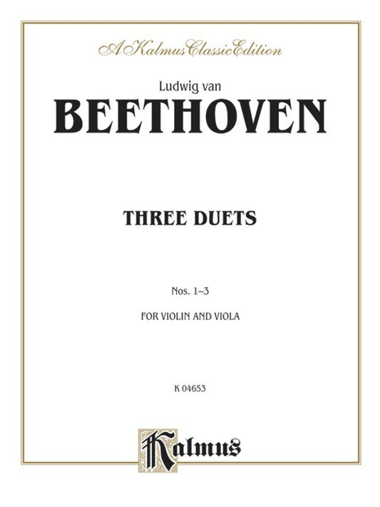 Duets 3 For Violin/Viola