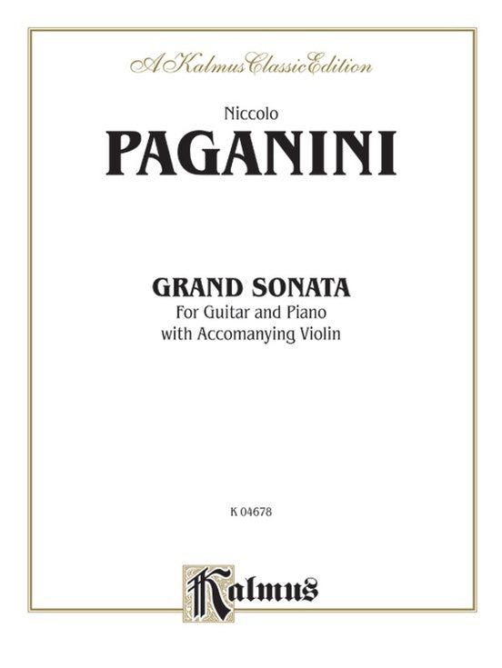 Grand Sonata Guitar/Violin/Piano