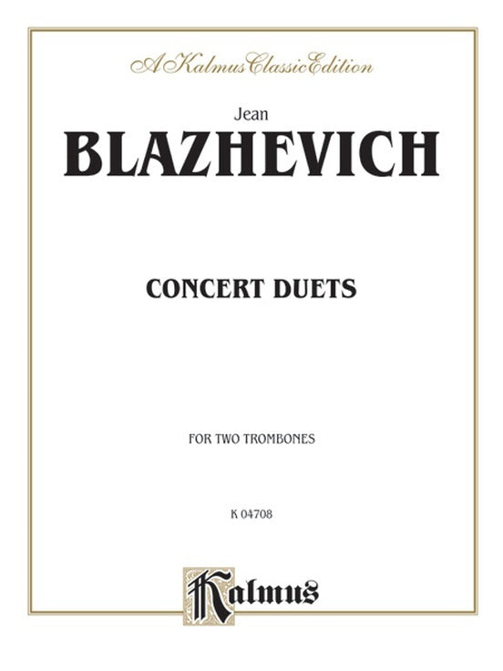Concert Duets For 2 Trombone