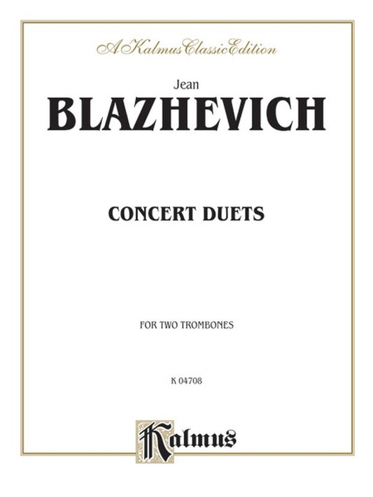 Concert Duets For 2 Trombone