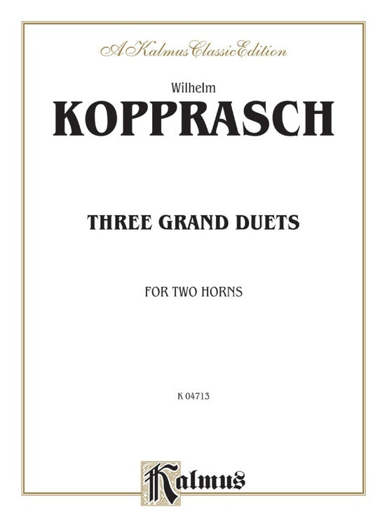 3 Grand Duets for 2 Horns Sheet Music