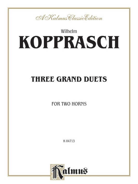 3 Grand Duets for 2 Horns Sheet Music