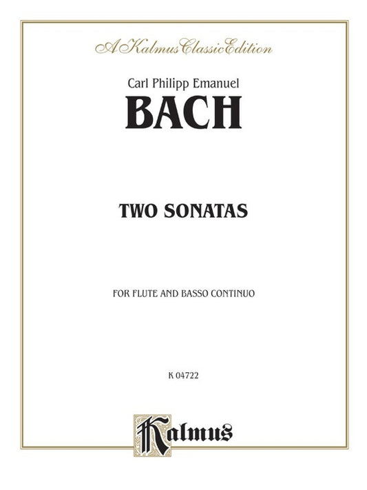 Sonatas 2 Book 2 Flute Sheet Music