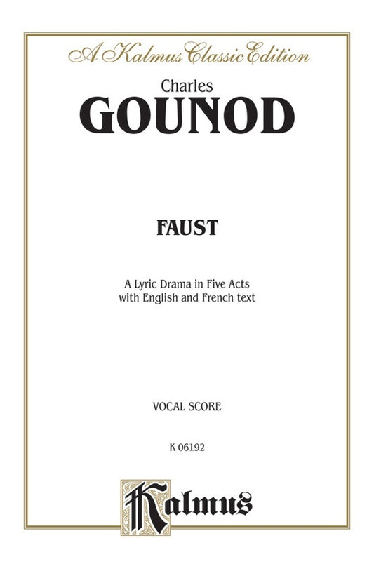 Faust Vocal Sc