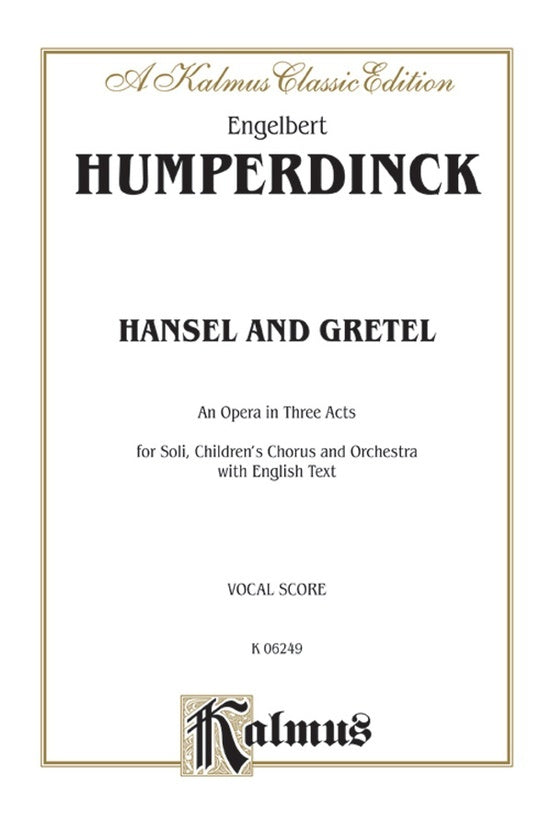 Hansel And Gretel Vocal Sc